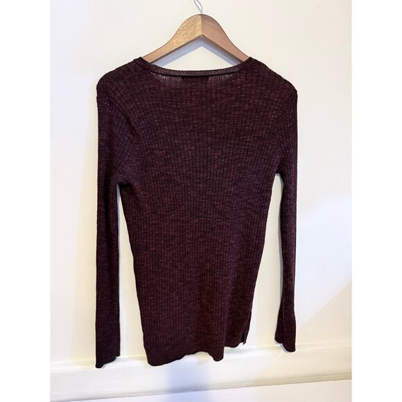 Mossimo Burgandy Womens Cozy Sweater Dress Size Large - Picture 2 of 6